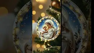 Holy Maternal Love Acrylic Ornament 🤱 | Virgin Mary & Baby Jesus Decor | Custom Choo