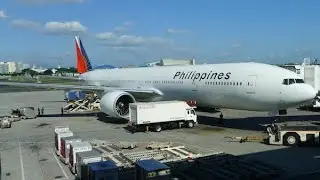 Manila MNL🇵🇭 To Los Angeles LAX🇺🇸 Philippine Airlines ✈️ B777-300ER ✈️ Flight PR 112 Economy Class 