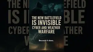 The new battlefield is invisible, cyber and weather warfare 
