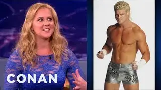 Amy Schumer Used To Date A Pro Wrestler | CONAN on TBS