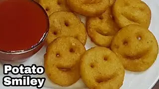 Potato Smiley Recipe|How to make Fried Potatoes |Easy Evening Snacks |by Classic Kitchen