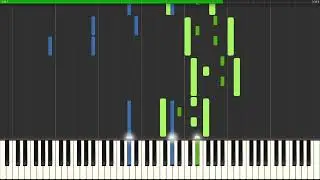 Kingdom Hearts - Dearly Beloved [Piano Tutorial Synthesia] (Rousseau)