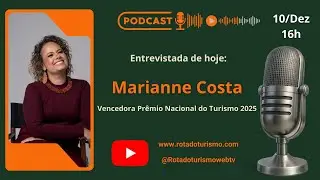 Conheça Marianne Costa, do grupo Vivejar, e uma das ganhadoras do Prêmio Nacional do Turismo 2025.