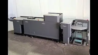 [中古]デュプロ 中綴じ折り製本システムDBM-350 動作確認動画