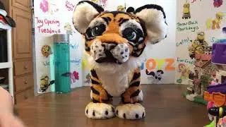 We Play Wednesday:  Fur Real Friends Tyler Tiger Review