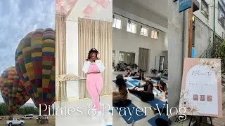 My First Pilates & Prayer Event 🎀 | Life Update + Hot Air Balloon Adventure |Vlog |SA YouTuber