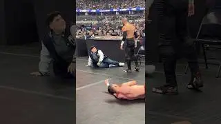 Justice Was Served‼️ #wrestling #aew #texas #family #fun #bigjustice #boom