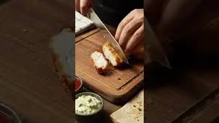 Crispy Chicken Nuggets Cutting ASMR 🍗 | Ultra Realistic Slices & Crunch | No Music | 8K Food