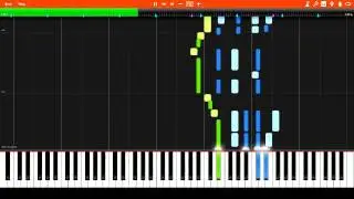 James Scott - Prosperity Rag (1916) Synthesia Piano Tutorial + Sheet Music
