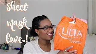 Affordable Sheet Mask Haul| Ulta, Target, Walmart & CVS