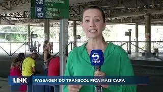 Passagem do Transcol fica mais cara
