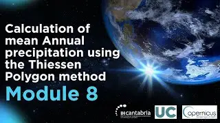 Module 8.1. Calculation of mean annual precipitation using Thiessen Polygons method