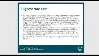 Contact's video on Claiming the Disability Living Allowance higher rate mobility component