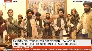 The Taliban Have Taken Control Of Afghanistan's Government After The US Withdraw