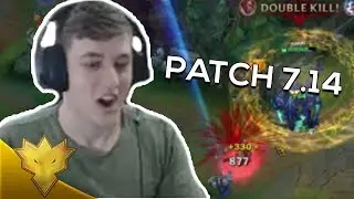 TSM Svenskeren - WELCOME to PATCH 7.14 - League of Legends Highlights & Funny Moments
