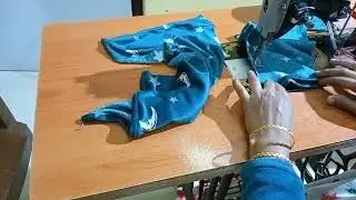 baby woolen fabric night suit stitching and cutting tutorial