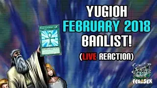 NEW February Yugioh 2018 Banlist! (Live Reaction) - Pegasex