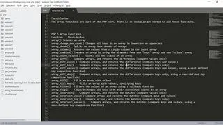 Array Functions in PHP 5 [Part 1]