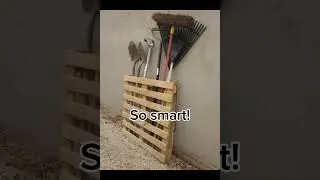 5 pallet organization hacks #diybuild #pallet #palletorganize #palletdiy #palletbuild