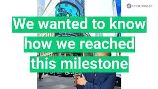 Rocket Dollar featured in Times Square for new milestone as Self-Directed IRA provider