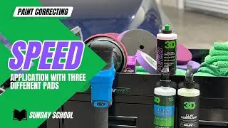 3D Sunday School: Speed Application with Three Different Pads