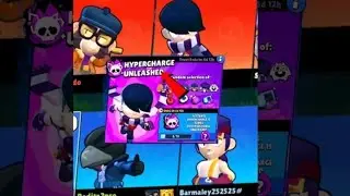 💜✨ MY THIRD FREE HYPERCHARGE ✨💜 #brawlstars #hypercharge #brawlstarsfunny