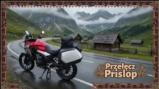Rumunia motocyklem (Przełęcz Prislop)