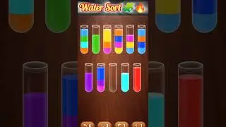 Perfect Color Match 💧 Water Sort Game#gaming #short #viralshorts