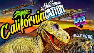 Rebor Retrosaurus HD Remastered 80s T-Rex Californiacation VHS Variant
