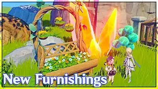 New Furnishings Showcase - Traveler's Picture Book Web Event Rewards - Genshin Impact 1.6