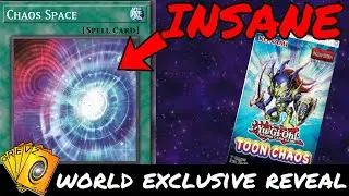 Chaos Space - WORLD EXCLUSIVE TOON CHAOS Reveal - INSANE YU-GI-OH! COMBO CARD