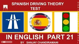 Spanish Driving Theory Test in English part 21
