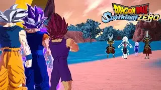 GOKU & VEGETA VS ALL ANGELS:: SPARKING ZERO GAME PLAY!!