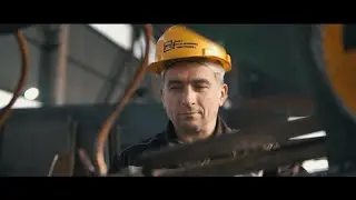 Industrial crane factory / production film