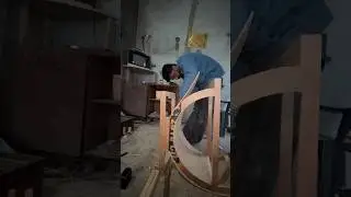 ROUND CUTTING #views #classicwood #kitcheninterior #trending #kitchen #modularkitchen #furniture #yt