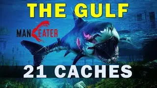 The Gulf: All Nutrient Caches Location | Maneater (The Gulf Collectibles Guide)