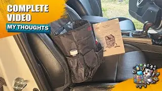 Tidify Car Front Seat Organizer Review &ndash; The Ultimate Mobile Office!