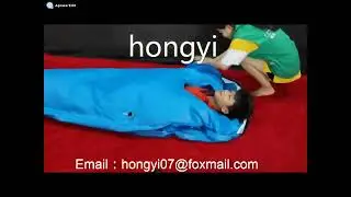 Hongyi inflatable sleeping bag #bondageinfatables