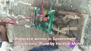 Winner of RoboRace @ Government Polytechnic, Pune by Harshal More