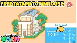 БЕСПЛАТНАЯ РАЗБЛОКИРОВКА 🔓 ТАУНХАУСА TATAMI! БЕСПЛАТНЫЙ КОД TOCA BOCA