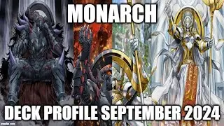 MONARCH DECK PROFILE (SEPTEMBER 2024) YUGIOH!
