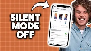 Как отключить беззвучный режим на iPhone без кнопки 2025 (пошаговое руководство)