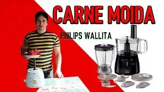 Processador Philips walita - Como fazer carne moida?