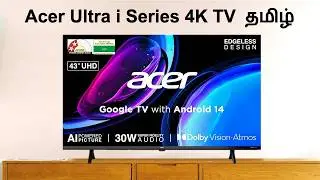 Acer Ultra i Series 4K Smart TV Tamil