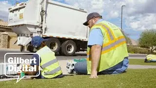 Best Friends: Gilbert, AZ Boy and His Garbage Truck Driver