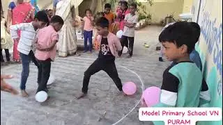 Blast the balloon#Boys # model Primary School VN PURAM 