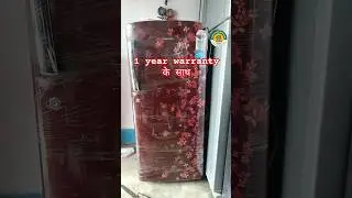 Goog Condition Refrigerator with 1 year Warranty | #refrigerator #2ndhandrefrigerator #anamhomeservi