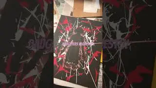 #blackwidow #marvelcomics #canvaspainting #fyp