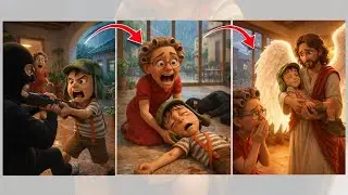 CHAVITO ES HERIDO POR UN LADRÓN y luego ¡¡JESÚS ✝️ LO LLEVA AL CIELO!!☁️❤️📖Compilación Completa#108