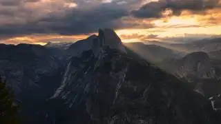 Yosemite Sunrise, glacier point